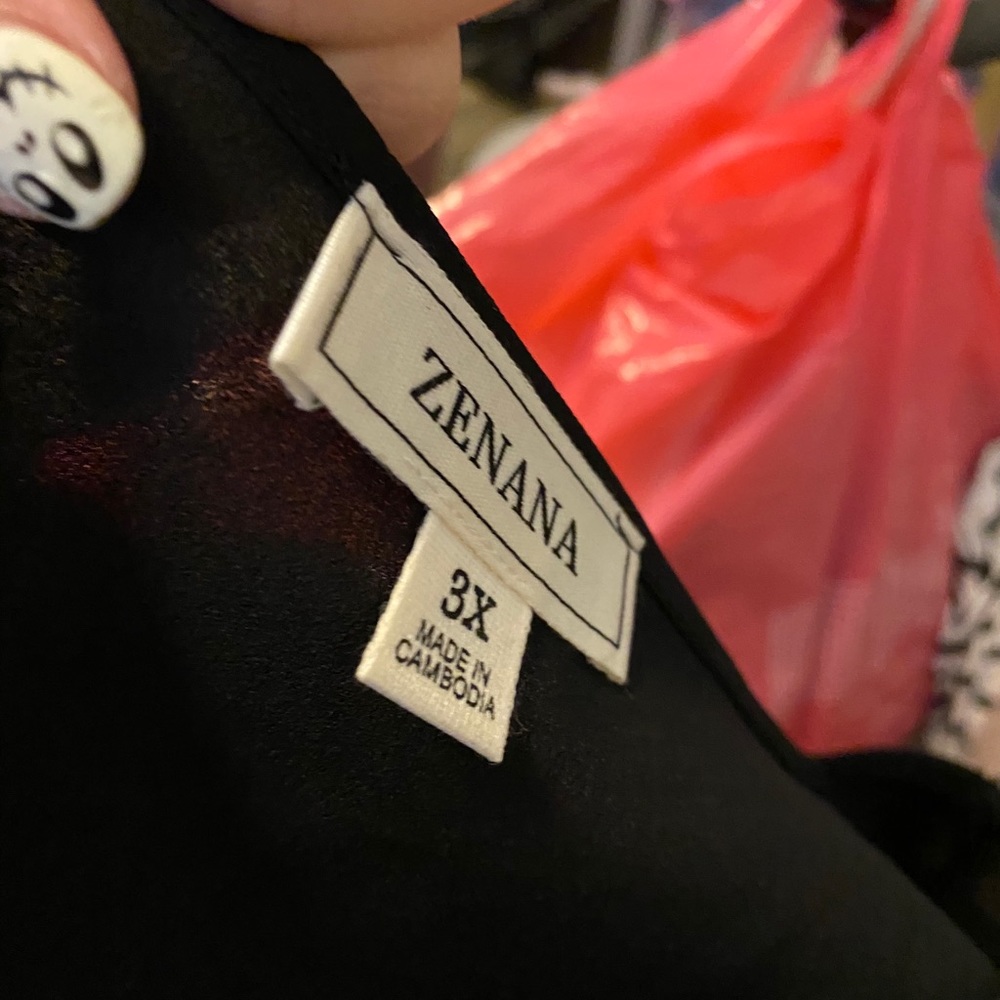 3xl black top - Picture 2 of 2